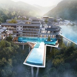 爱必侬西南旗舰!重庆金佛山爱必侬度假村 江南园景房1晚(含双早+下午茶/滑雪体验+2大1小亲子活动)