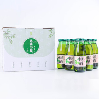 名果屋青梅酒日式梅子酒日本料理梅果酒180g*12支/箱 整箱青梅酒 清酒 梅酒