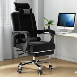 电脑椅家用办公老板椅升降转椅搁脚椅电竞椅