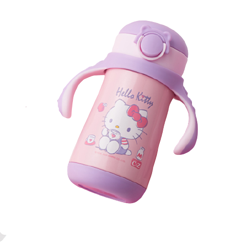 Hello Kitty 凯蒂猫 KT1122 婴幼儿保温杯 紫色 300ml