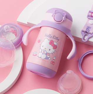 Hello Kitty 凯蒂猫 KT1122 婴幼儿保温杯 紫色 300ml