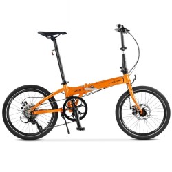 DAHON 大行 D8 KBA083 折叠自行车 碟刹版 丽面橙