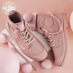 PALLADIUM 93307 女士高帮帆布鞋