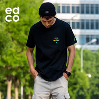 EDCO&EYE WATER E20SDAUB2M27  情侣T恤