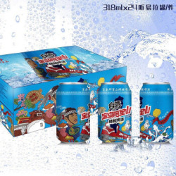 宝岛阿里山 4.6度精酿小啤酒台湾风味黄啤整箱 台湾小啤酒318mL*24听(整箱装)