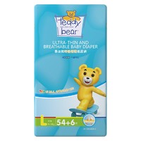 Teddy Bear 泰迪熊 呼吸特薄系列 婴儿纸尿裤 L60片
