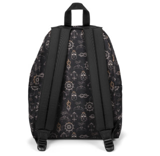 EASTPAK 依斯柏 Padded Pak'r系列男士潮牌印花休闲拉链双肩包EK62078R 黑色