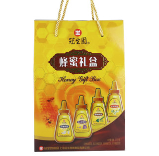 GSY 冠生园 蜂蜜礼盒 280g*4瓶（枣花蜂蜜+洋槐蜂蜜+椴树蜂蜜+紫云英蜂蜜）