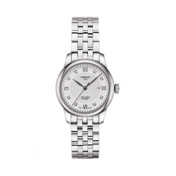 天梭(TISSOT) 瑞表 力洛克系列机械钢带女表