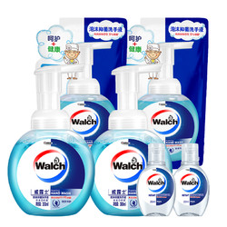 Walch 威露士 洗手液300ml*2+袋装300ml*2+洁手液20ml*2 *3件