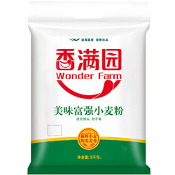 香满园  中筋面粉 小麦粉 5kg  *10件