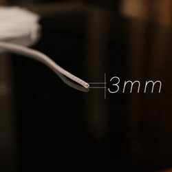 画极（HUAJI）电线收纳保护套 3mm/透明色28米