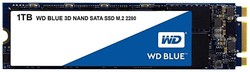Western Digital Blue 电脑固态硬盘 3D NAND 1TB - SATA III 6 Gb/s, M.2 2280 - WDS100T2B0B