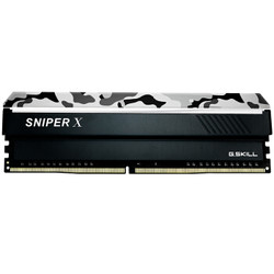 G.SKILL 芝奇 Sniper X 狙击者系列 DDR4 3200MHz 台式机内存 16GB