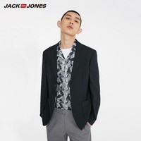 历史低价：JACK JONES 杰克琼斯 219108510B 商务羊毛休闲西装