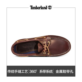 Timberland添柏岚户外女鞋低帮牛皮经典休闲手工船鞋|72333