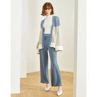 范思蓝恩 Z94204 女士针织长袖开衫外套