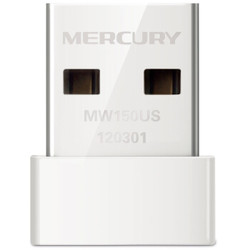 水星（MERCURY）MW150US USB无线网卡wifi接收器台式机笔记本发射