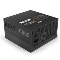  NZXT 恩杰 C650 额定650W电源（80Plus金牌认证/全模组线材/智能启停静音风扇/10年质保）