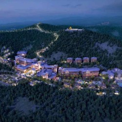 北京海湾半山温泉酒店 豪华房1晚(含早餐+温泉+儿童乐园)