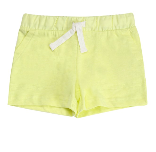 Carter's 孩特 女童纯棉短裤 236G645 黄色 73cm
