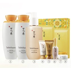 Sulwhasoo 雪花秀 滋盈肌本水乳护肤套装（润颜水125ml+润颜乳125ml+洁面200ml+小样）