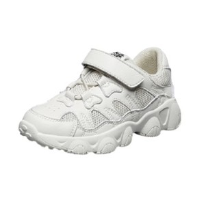 YEARCON 意尔康 儿童网面透气休闲运动鞋 959 白色 28