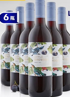 ALDI奥乐齐 澳洲原瓶进口甜红葡萄酒750ml*6瓶