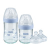 NUK 宽口径玻璃奶瓶三件套装