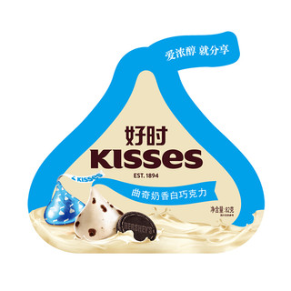 HERSHEY'S 好时 Kisses 曲奇奶香白巧克力 36g*6袋