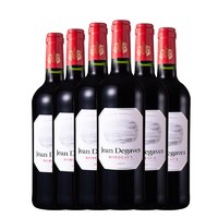限地区：让德格拉芙 波尔多红葡萄酒 750ml*6支