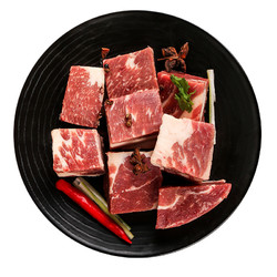 维锦记 巴西进口牛腩肉新鲜牛肉 1500g