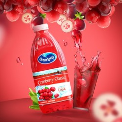 优鲜沛 OceanSpray 蔓越莓汁 1.5L*3