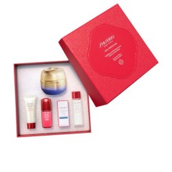 SHISEIDO 资生堂 悦薇智感紧塑焕白柔滑乳霜50ml+肌活焕采洁面膏洗面奶15ml+肌源焕活精萃水30ml+红腰子精华液10ml+眼霜3ml