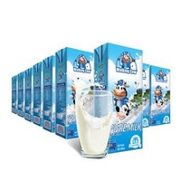 新西兰纽麦福跑跑牛4.0g蛋白儿童奶全脂纯牛奶250ml*24盒 *2件