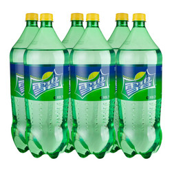 雪碧 Sprite 柠檬味 汽水 碳酸饮料 2L*6瓶 可口可乐公司出品 *3件