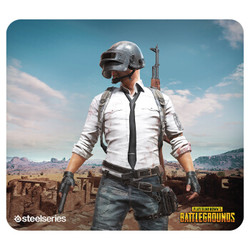 赛睿 (SteelSeries) QcK+ PUBG 限定版 吃鸡正版授权  电竞游戏鼠标垫