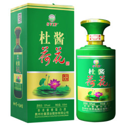 杜酱 荷花酒SVIP 53度茅台镇白酒 香柔酱香型 500ml