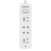 PHILIPS 飞利浦 SPS2423A/93 四插位总控插排 1.6m