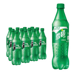 雪碧 Sprite 零卡 Zero  汽水 碳酸饮料 500ml*12瓶