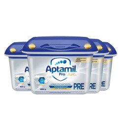 Aptamil 爱他美 白金 婴儿奶粉 pre段 800g 4罐装