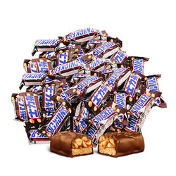 SNICKERS 士力架 巧克力500g（约25条） 袋装 500g