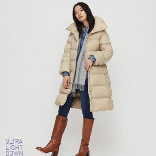 UNIQLO 优衣库 429469 女装高级轻型羽绒蓬松大衣  