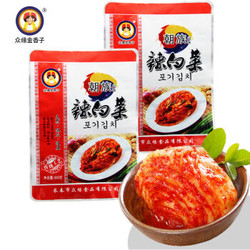 众缘金香子 韩国风味泡菜 500g*5袋