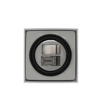 CALVIN KLEIN 卡文克莱 男士针扣板扣腰带双头双面皮带