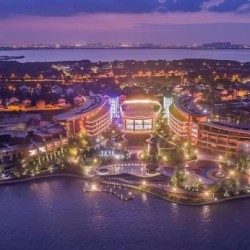 阳澄湖一线湖景!苏州阳澄喜柯大酒店园景闲适房1晚+双早+下午茶套餐