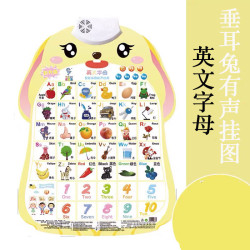乐乐鱼 婴儿有声挂图益智玩具(送电池,挂勾,工具) *5件