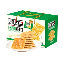 好吃点 香脆核桃饼 800g *4件