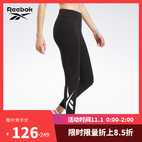Reebok锐步官方CL F VECTOR LEGGING女子复古休闲紧身裤FT8173
