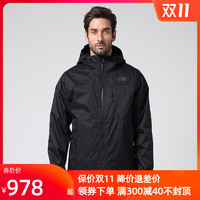 TheNorthFace北面三合一冲锋衣男女户外防水套抓绒外套3V9B/2UC9